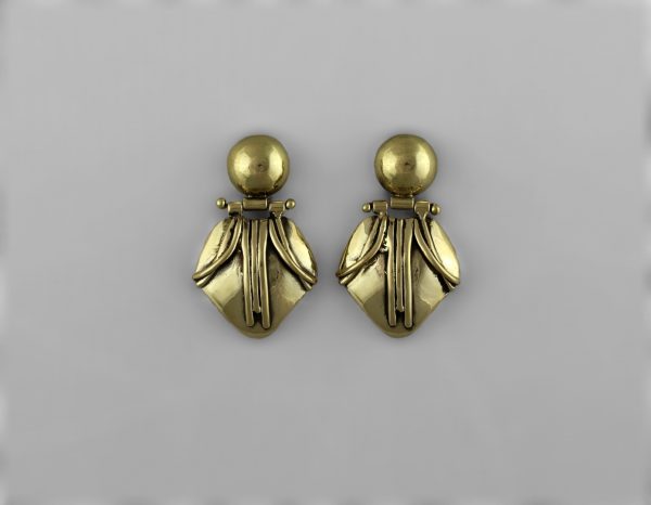 Emma Articulated Gold Earrings
