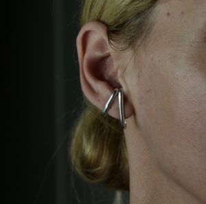 Vendra Silver Ear Cuffs