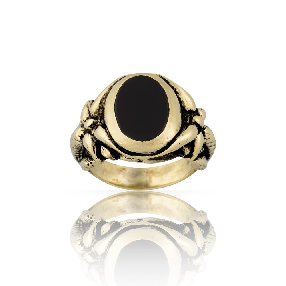 Blossom Black Onyx Ring