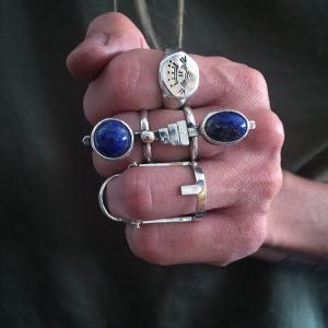 Warrior Lapis Lazuli Ring