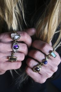 Freya Herkimer Diamond Ring