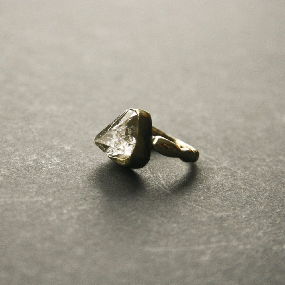 Herkimer Crystal Ring