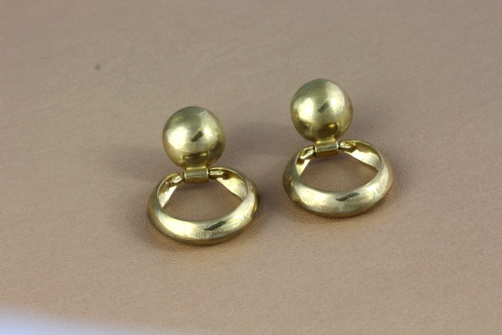 Arctic Gold Earrings