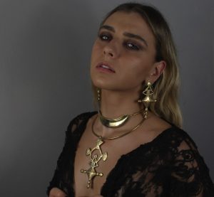 Armor Gold Choker Necklace
