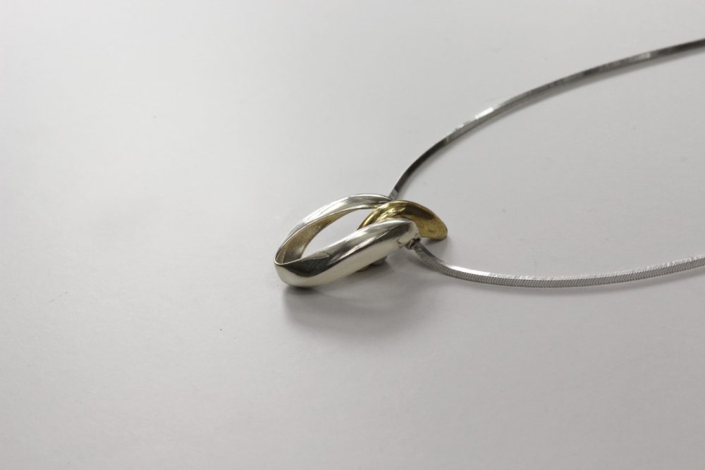 Link Articulated Silver Necklace