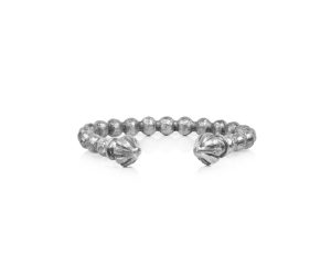 Hera Silver Cuff Bracelet