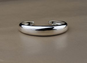 Arctic Silver Cuff Bracelet