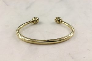 Acorn Minimalist Cuff Bracelet