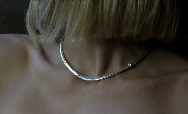 Norway Silver Choker Necklace