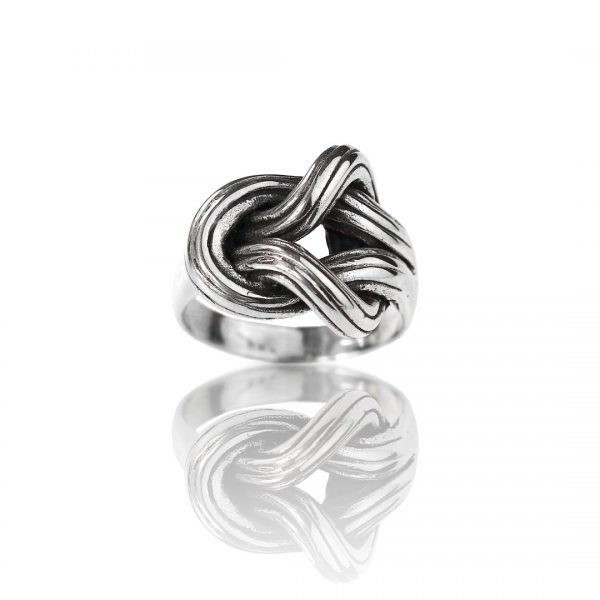 Knot Silver Ring