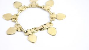 Medea Gold Modernist Chain Bracelet