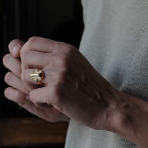 Maya Gold Ring