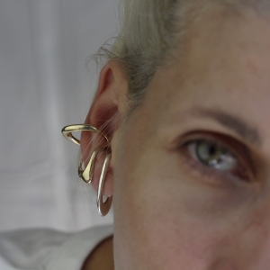 Lamar gold Earrings