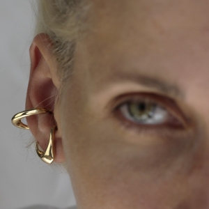 Lamar gold Earrings