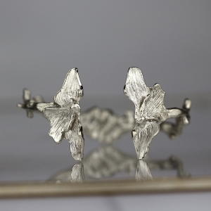 Corallium Silver Cuff Bracelet